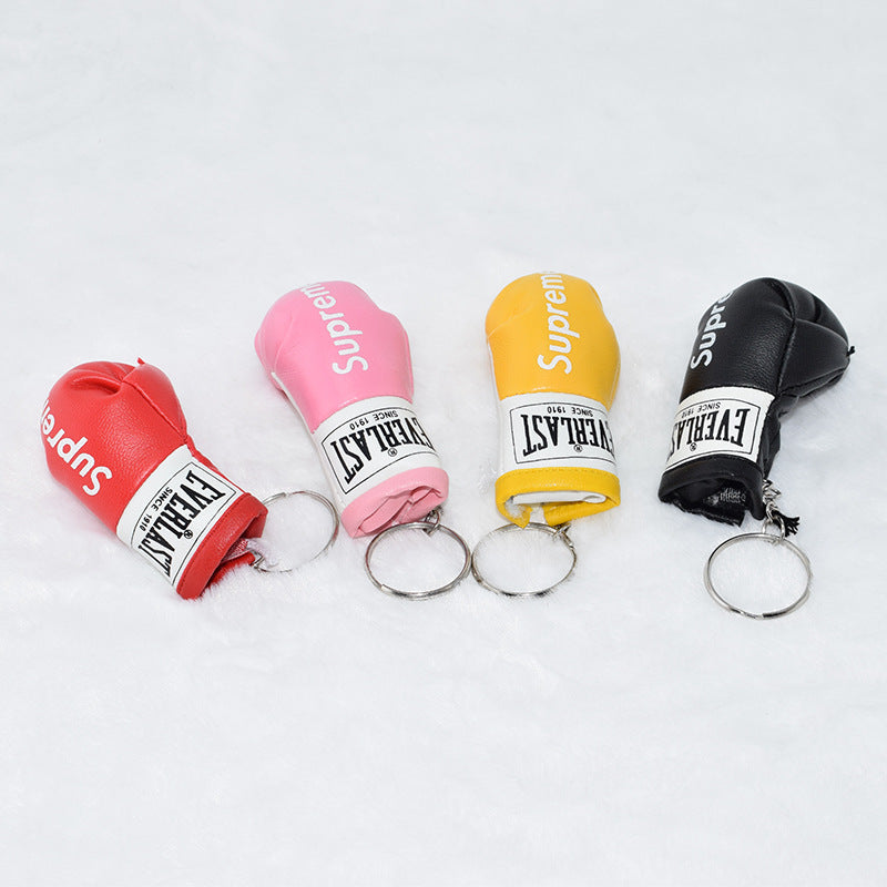 Wholesale Mini gloves simulation fist keychain pendant