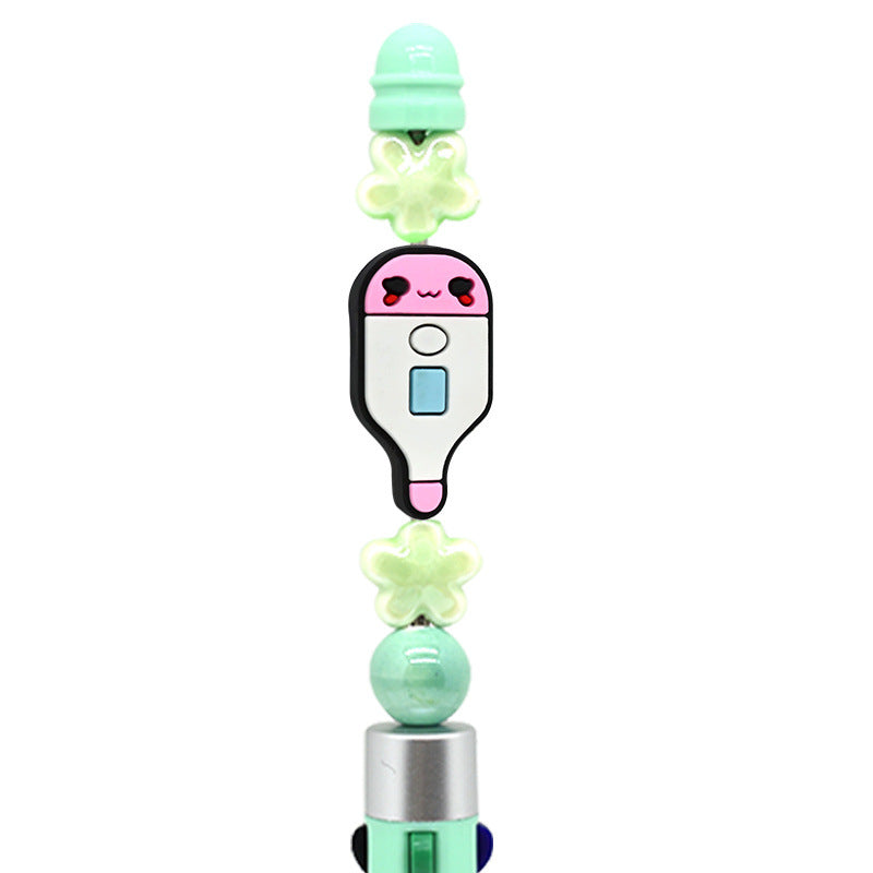 Wholesale Random 100pcs Medical Care Beaded Pen DIY Accessories Beads