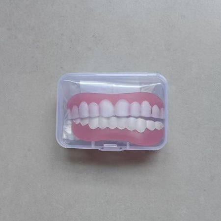 Wholesale Smile Silicone Simulated Teeth Dental Tray Whitening Beautifying Smile False Teeth Dental Tray