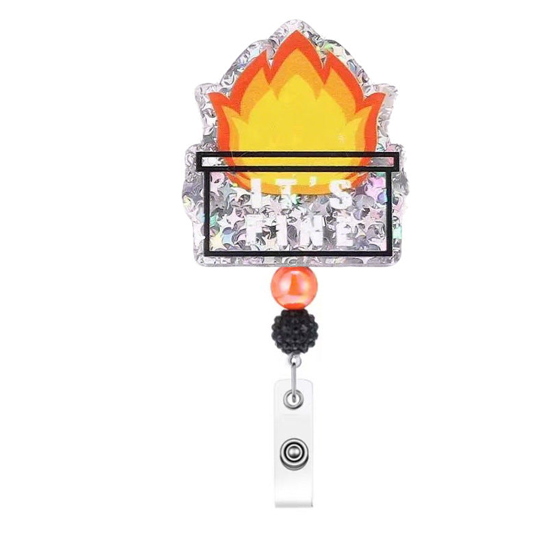 Wholesale Colorful Fire Box  Badge Reels