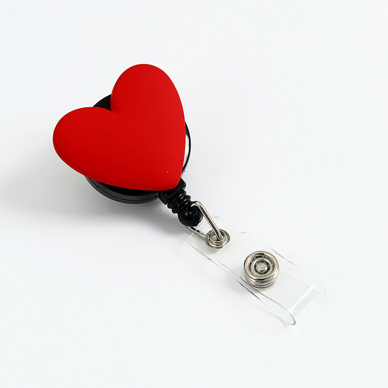 Wholesale Acrylic Geometric Square Easy Pull Buckle Retractable Buckle Keychains