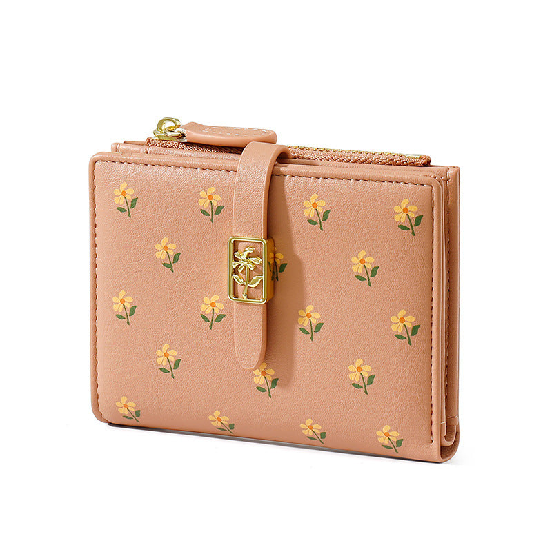 Wholesale Printed Short Cute Cartoon Female Short Coin Purse