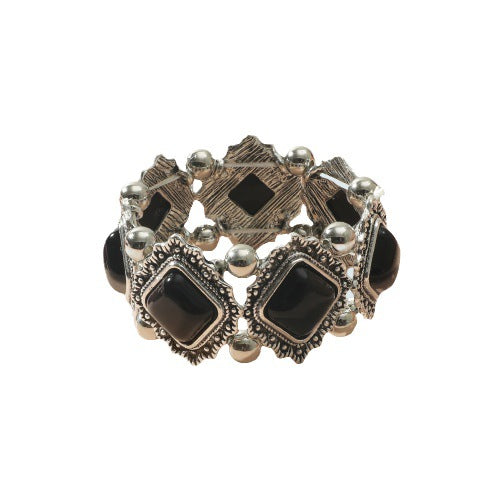 Wholesale Vintage Alloy Turquoise Stretch Bracelet Bohemian Bracelet