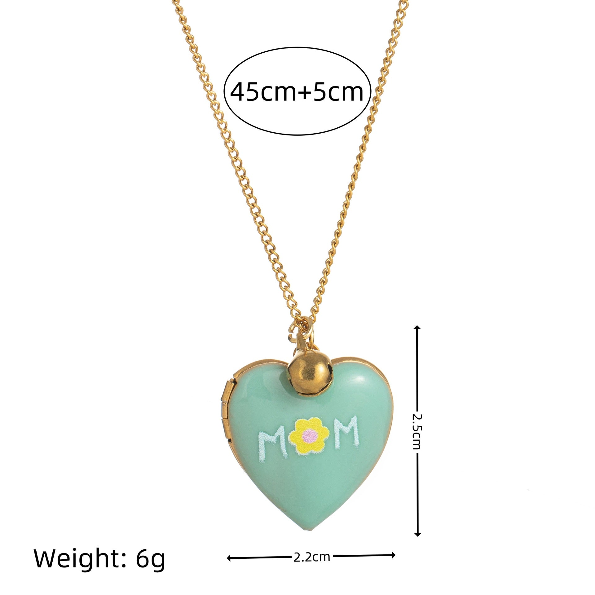 Wholesale Mom Love Heart Locket Necklace With Zircon In Purple Titanium Steel Openable Photo Album Pendant Gift Boutique Resale Fashion Jewelry