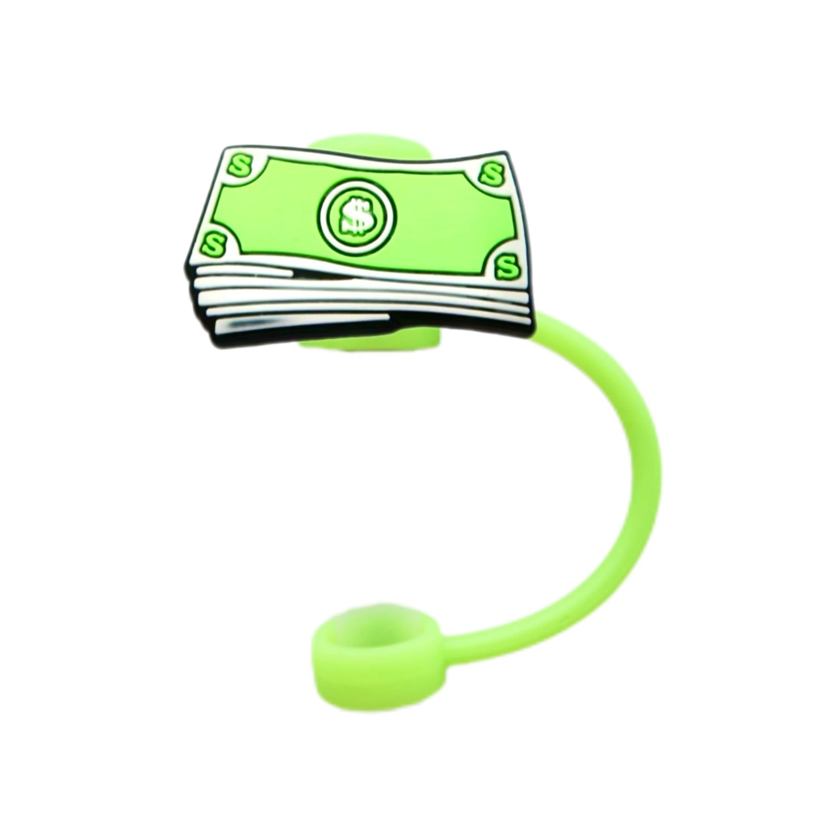 Wholesale 10pcs Cartoon Creative Silicone Dustproof and Spillproof Straw Cover