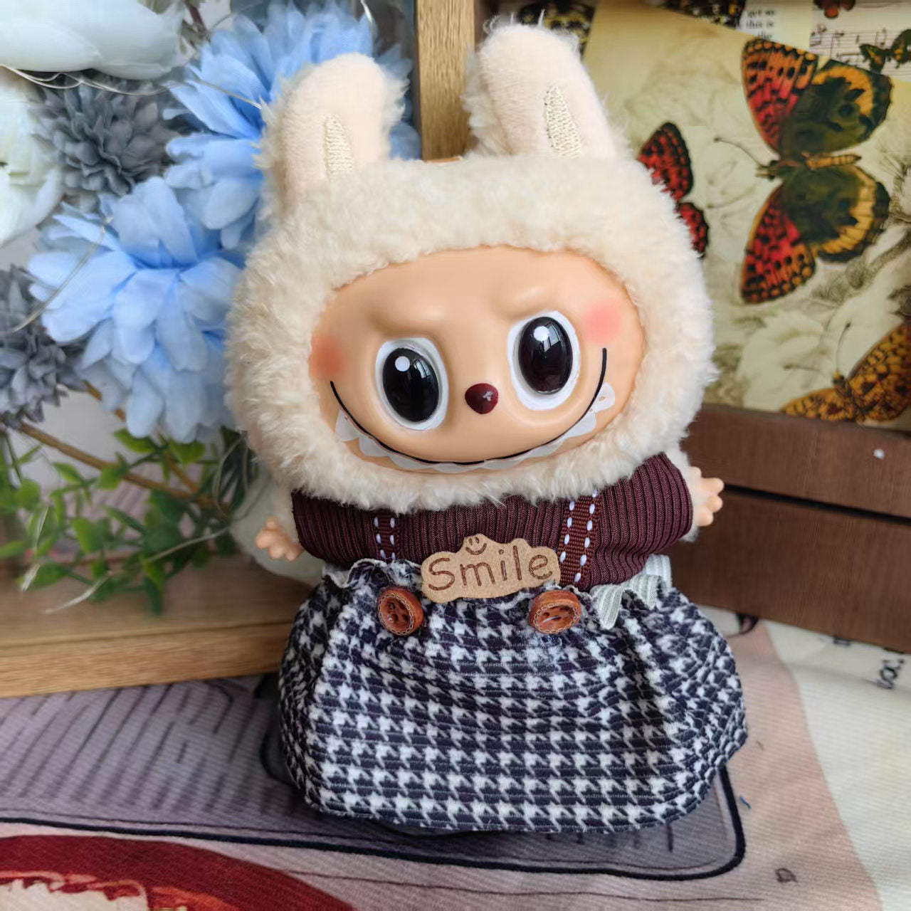 Wholesale Doll clothes for three generations,  circus clown fashion brand cute cartoon