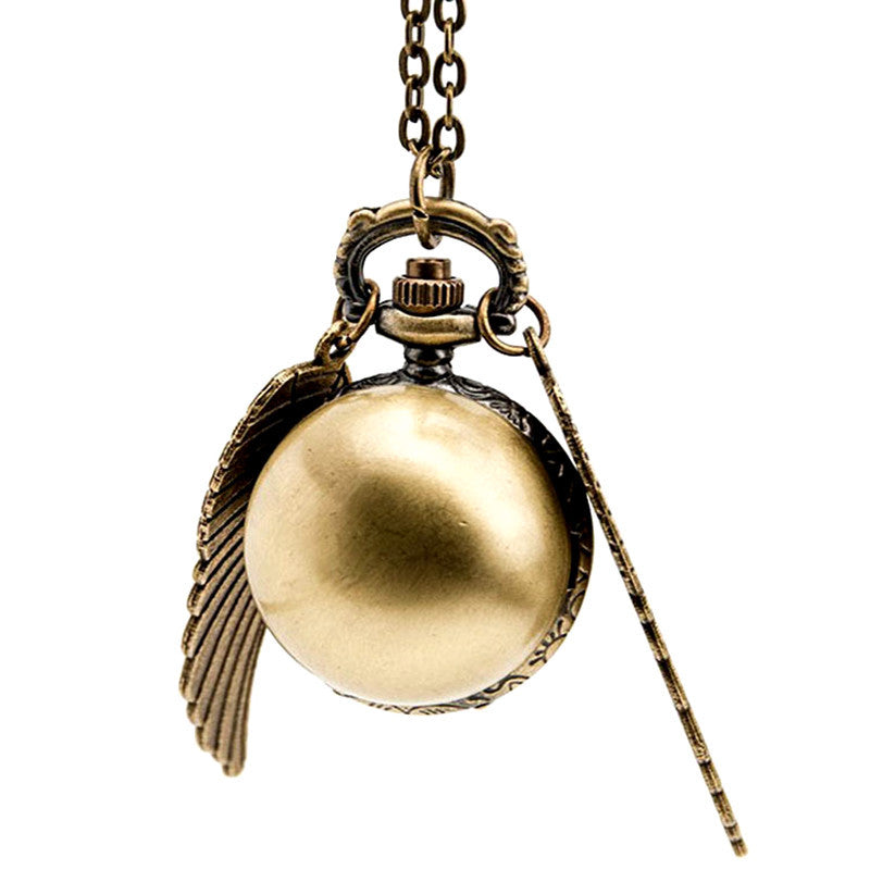 Wholesale Flip up round ball with large wings pocket watch OLY Exclusive