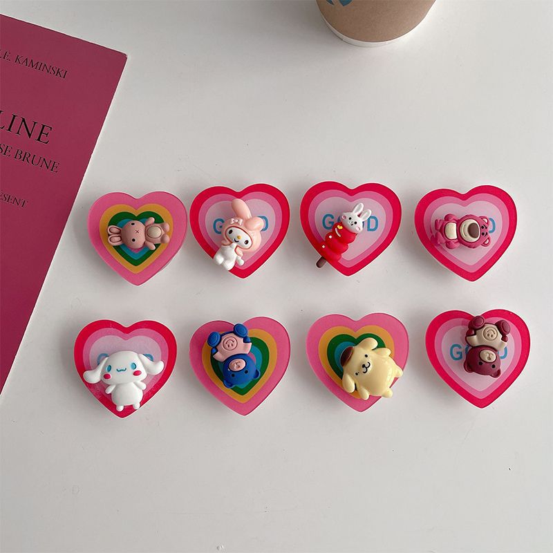 Soporte de teléfonos móviles de airbag giratorios de plástico al por mayor