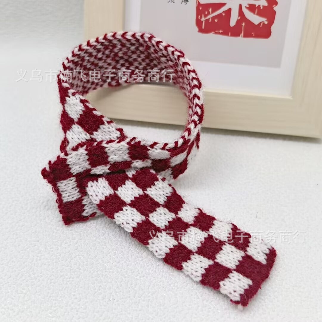 Wholesale 10pcs Knitted f Christmas Wide Cute 20cm Wool Doll Accessories