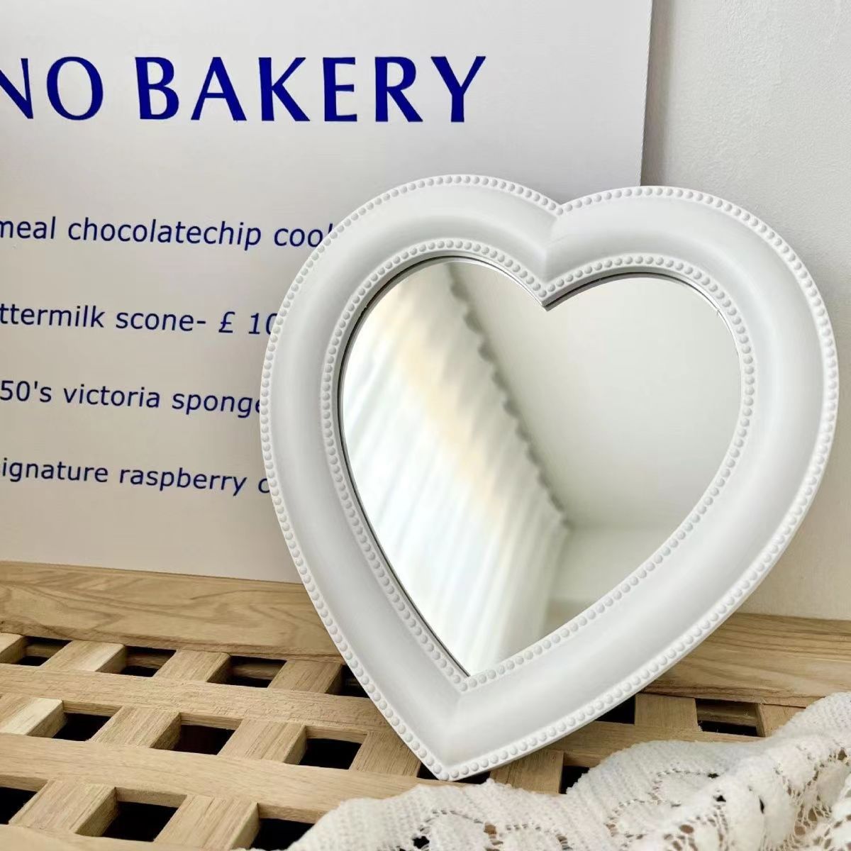 Wholesale Valentine's Day Love Plastic Vanity Mirror