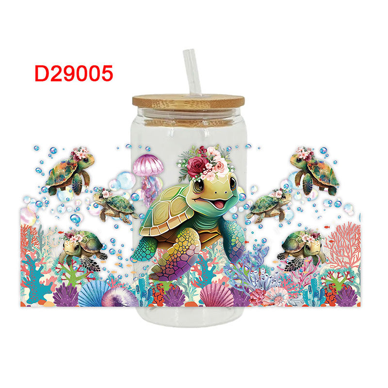 Wholesale UV Transfer Paste Glass Crystal Label Crystal Paste 16OZ UV DTF WRAPS