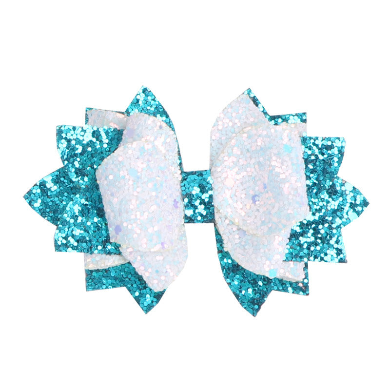 Wholesale Diy Flash Cloth Leather Bow Rubber Band Buckle Cup Straw Accessories