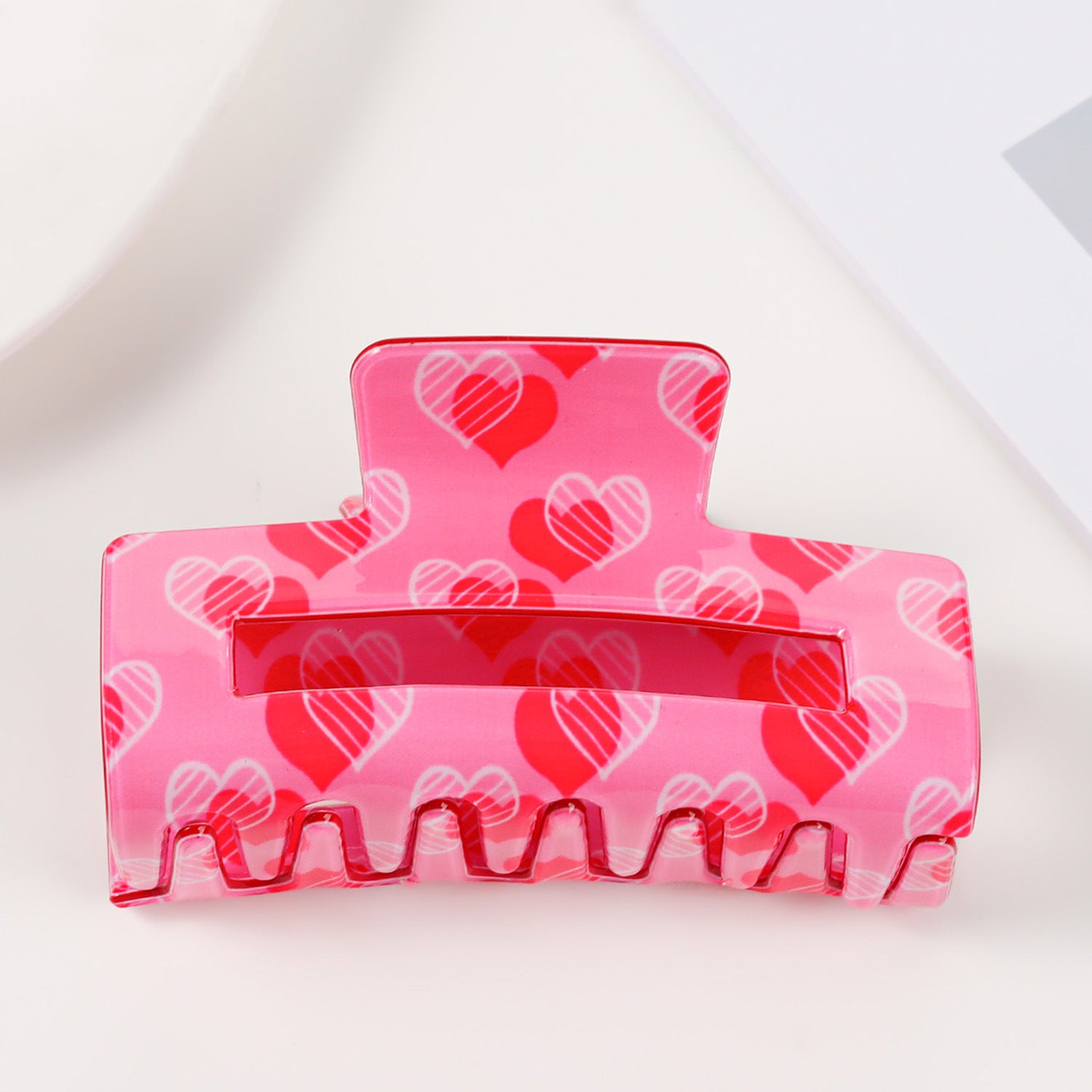 Wholesale Valentine's Day Love Grab Clip Back Head Hairpin Square Sweet Elegant Fashion Jewelry