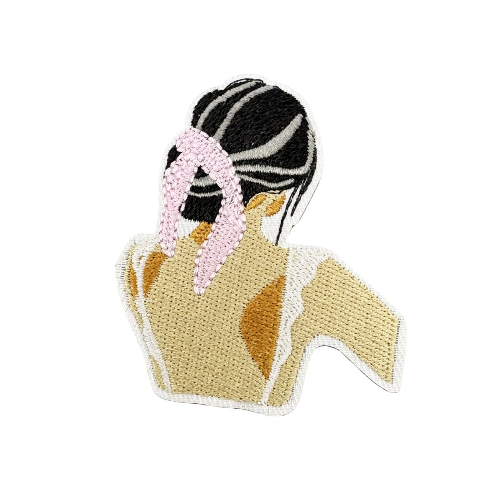 Wholesale Cute Bohemian Embroidered Patches Polyester Thread For Clothing Bags And Resale