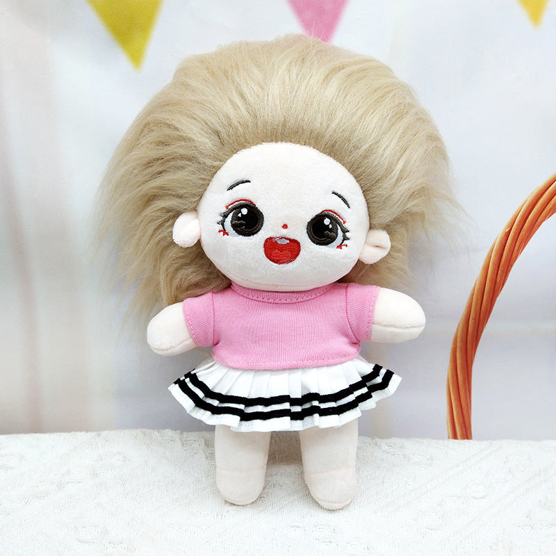 Wholesale 17cm doll clothes change outfit pleated skirt Doll Accessories