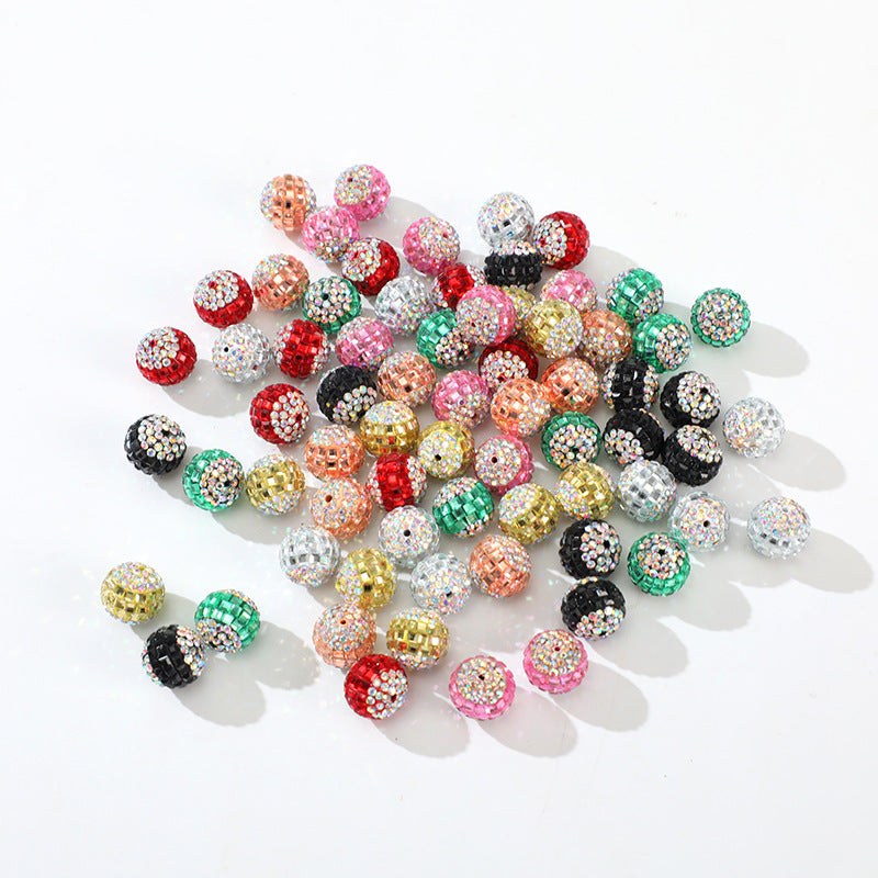 Wholesale 50pcs Heavy Industry Beads Crystal Diamond Balls