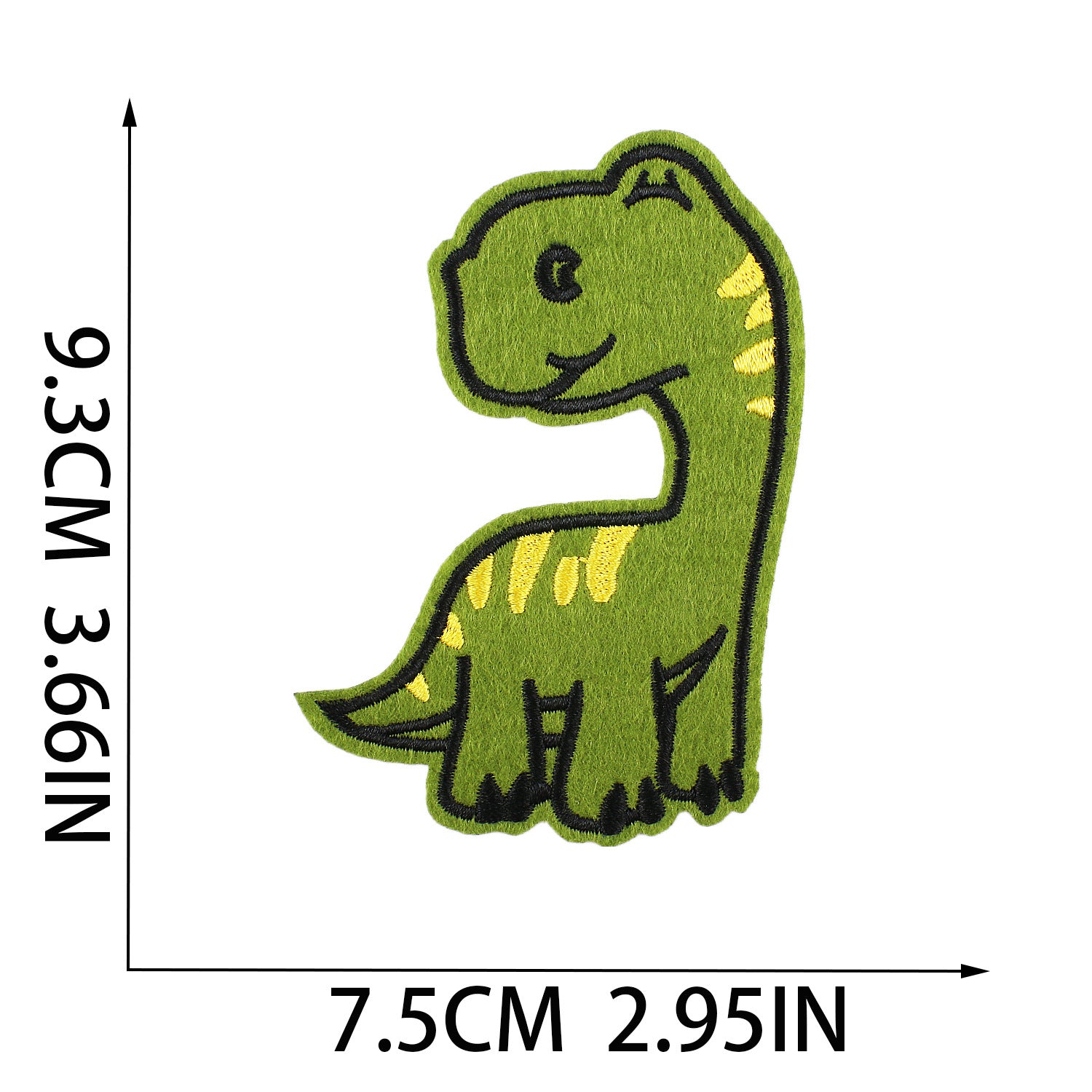 Wholesale Cute Cartoon Dinosaur Embroidery Patch Dino Sew On Applique For Clothing DIY Craft Boutique Resale Gift