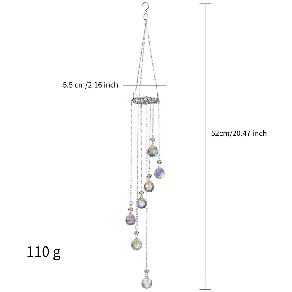 Wholesale Garden Decoration Life Tree Seven Color Wind Chimes