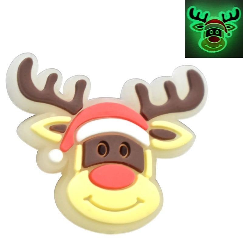 Wholesale Random 100pcs/pack  Glow-in-the-dark cartoon multi-functional beaded   Focal Beads