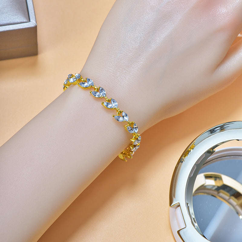 Wholesale Sunflower Alloy Bracelet