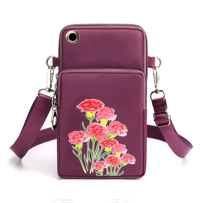 Wholesale Oxford Cloth Cell Phone Shoulder Cloth Bag