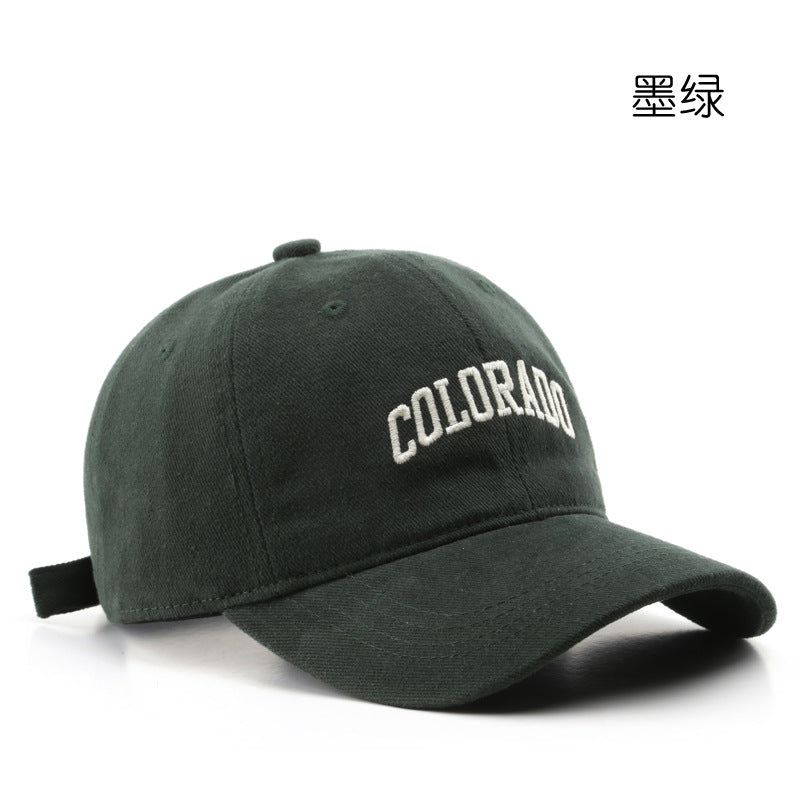 Wholesale Fashion Retro Letter Embroidery Outdoor Baseball Cap