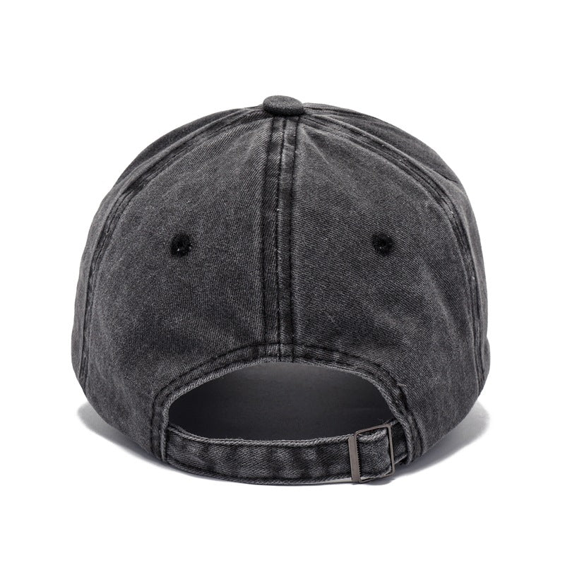 Wholesale Distressed Print Washed Cotton Baseball Cap