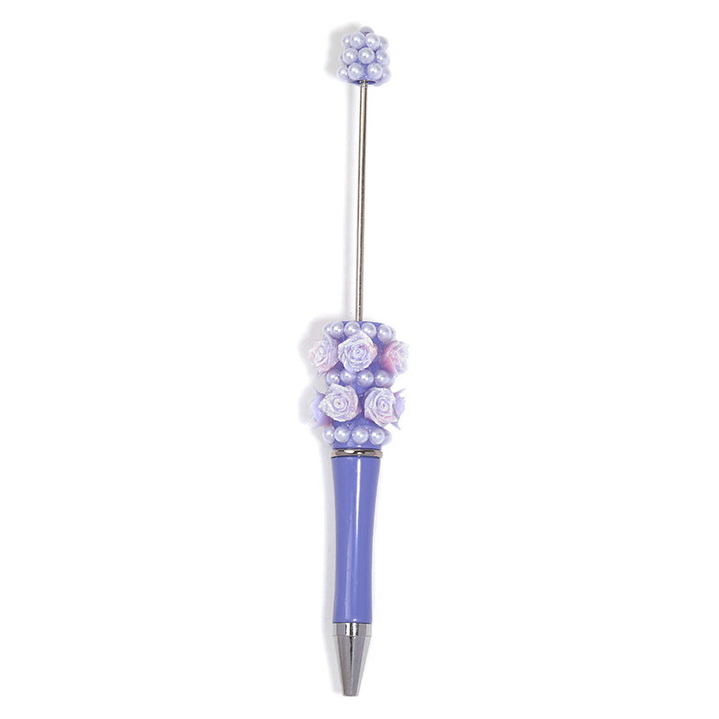 Wholesale 5pc/pack Pearl beadable pen candy color