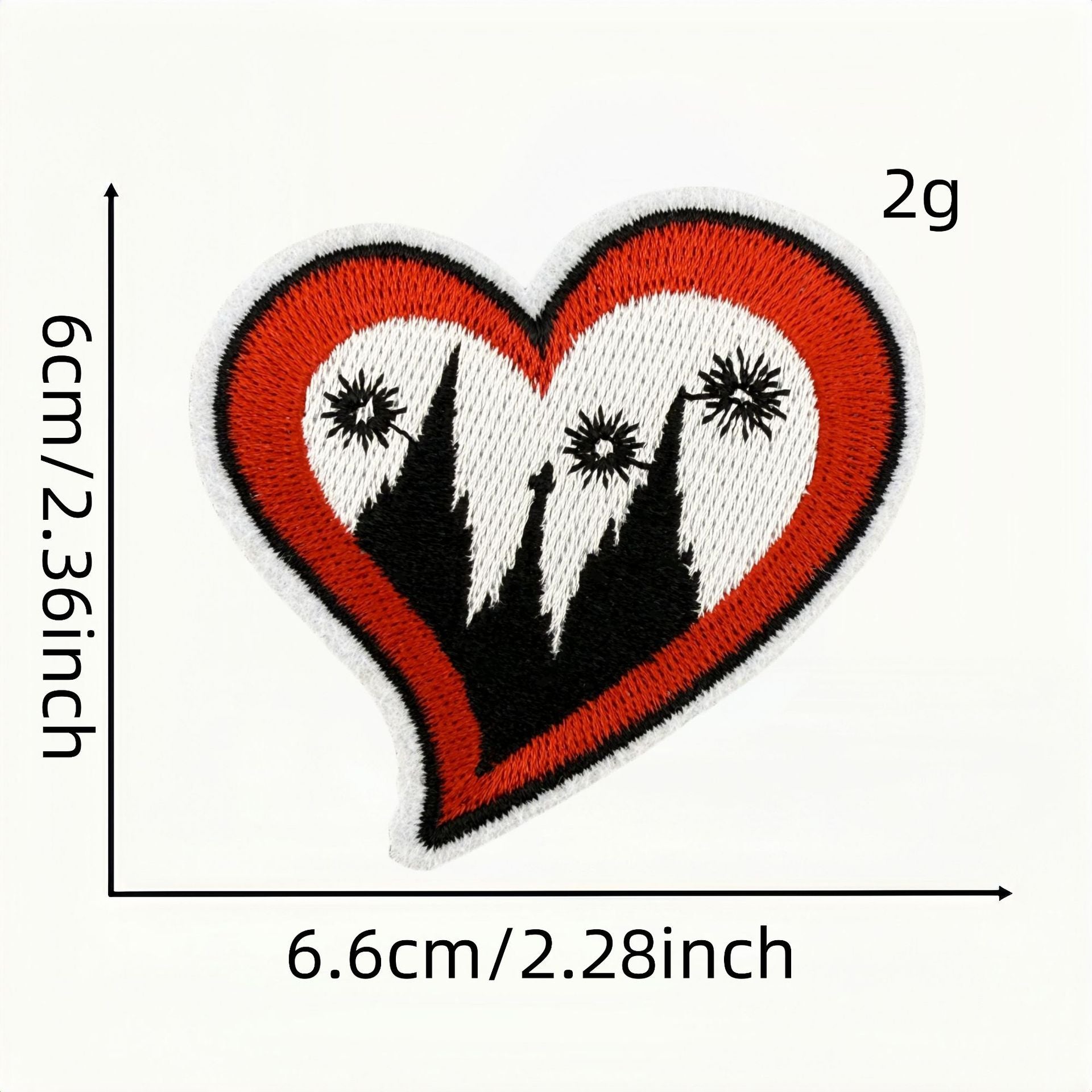 Wholesale Carnival cartoon red clown DIY patches