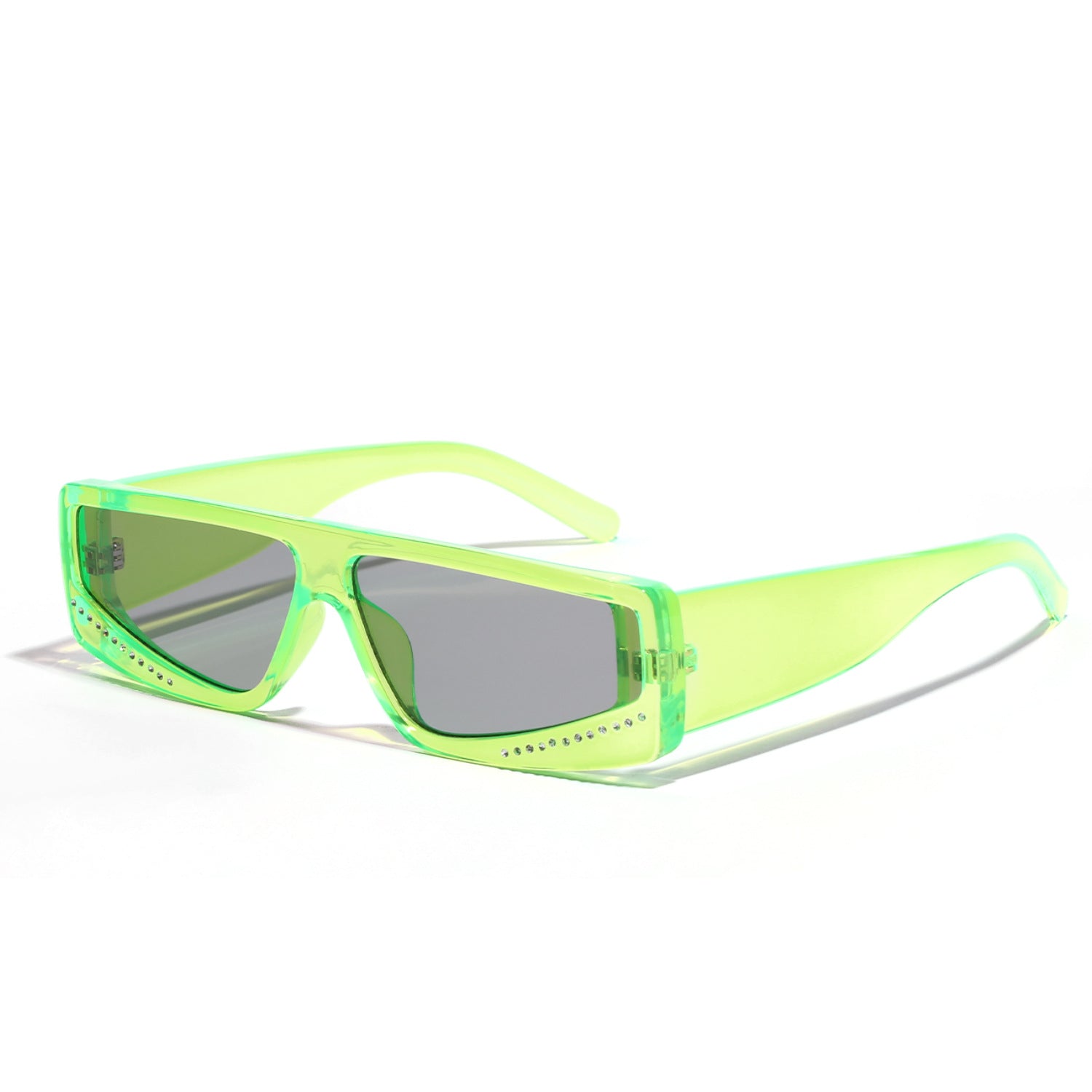 Wholesale Square Y2K Futuristic Big Frame PC Sunglasses