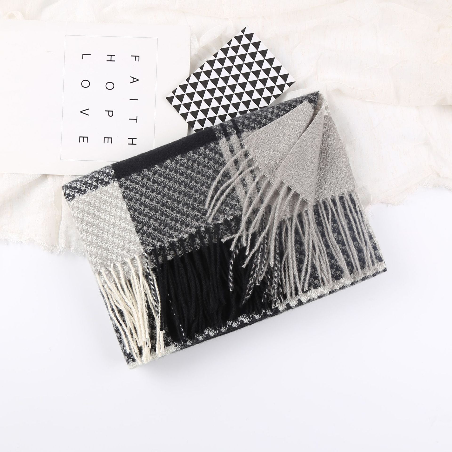 Wholesale Christmas Style Imitation Cashmere Scarves