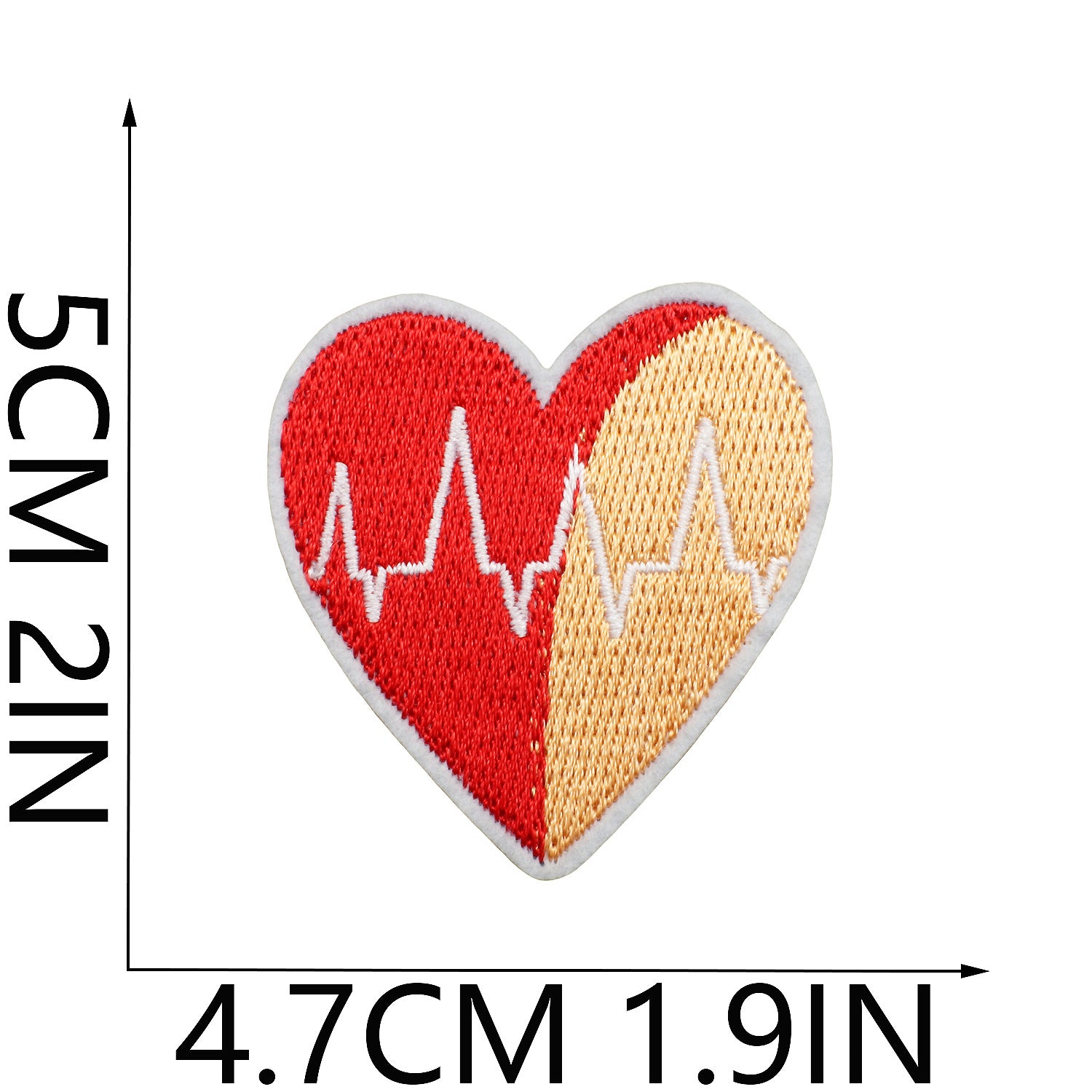 Wholesale Cartoon human organ embroidery patch medical equipment patch