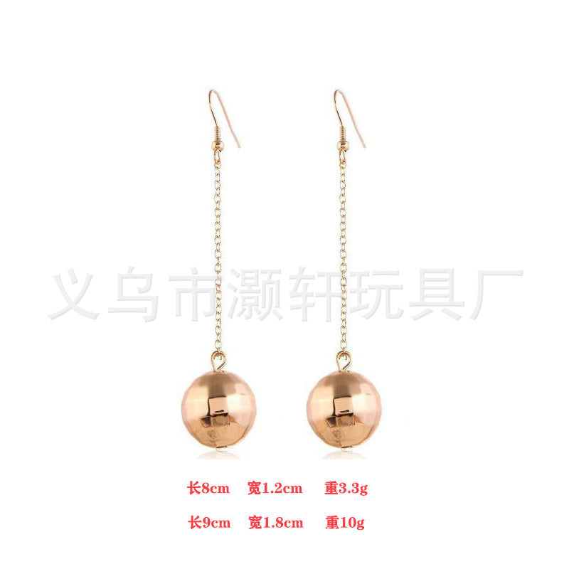 Wholesale Disco Retro Four Piece Set Elvis Presley Glasses Sequin Headband Globe Round Earrings