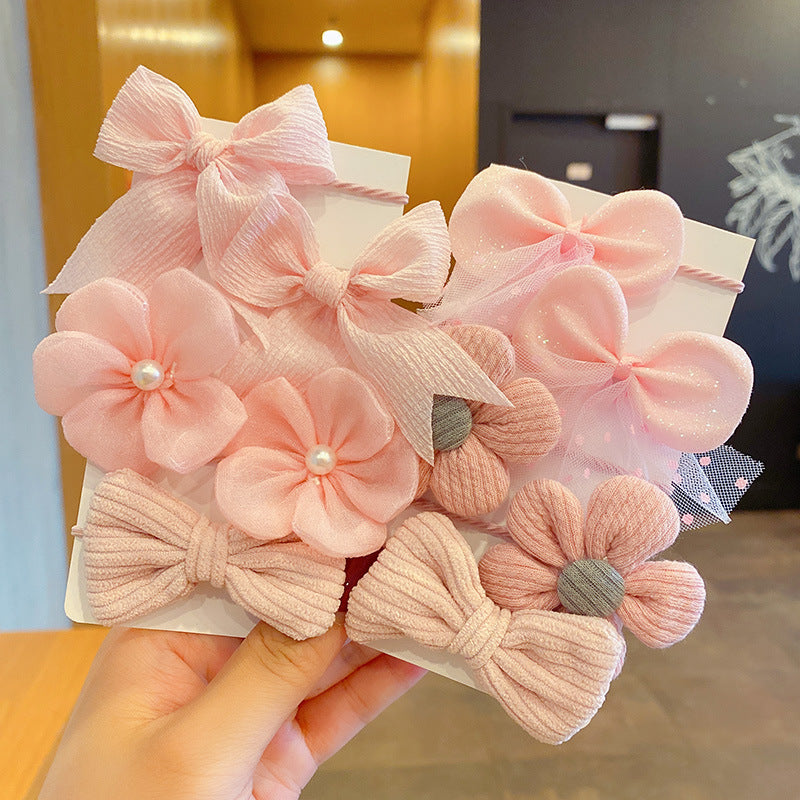 Wholesale Children's Rubber Band Baby Cute Girl Headband Bow Headband