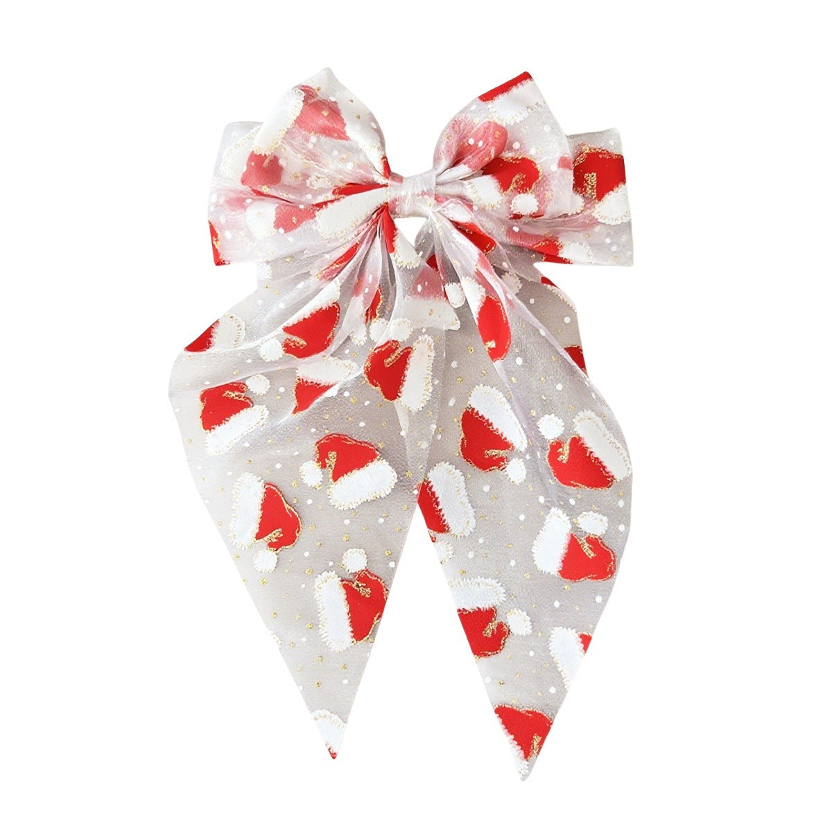 Wholesale Christmas hair accessories spring clip snowman hair clip holiday gift headdress