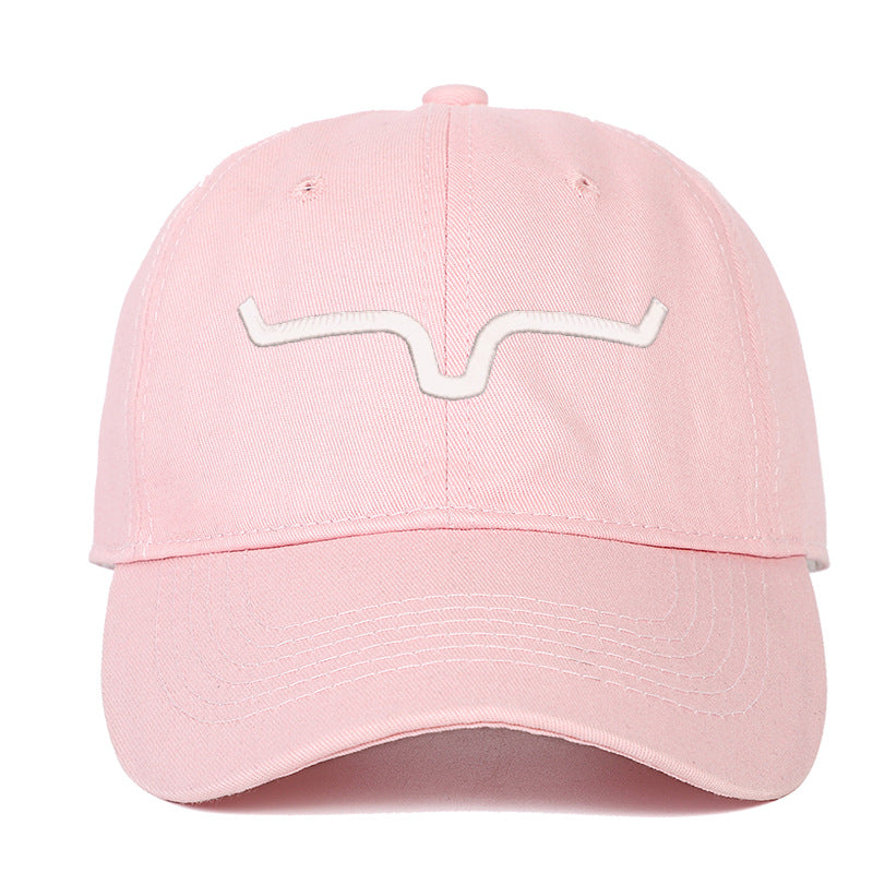 Wholesale Washed Cotton Embroidered Distressed Soft Top Baseball Cap
