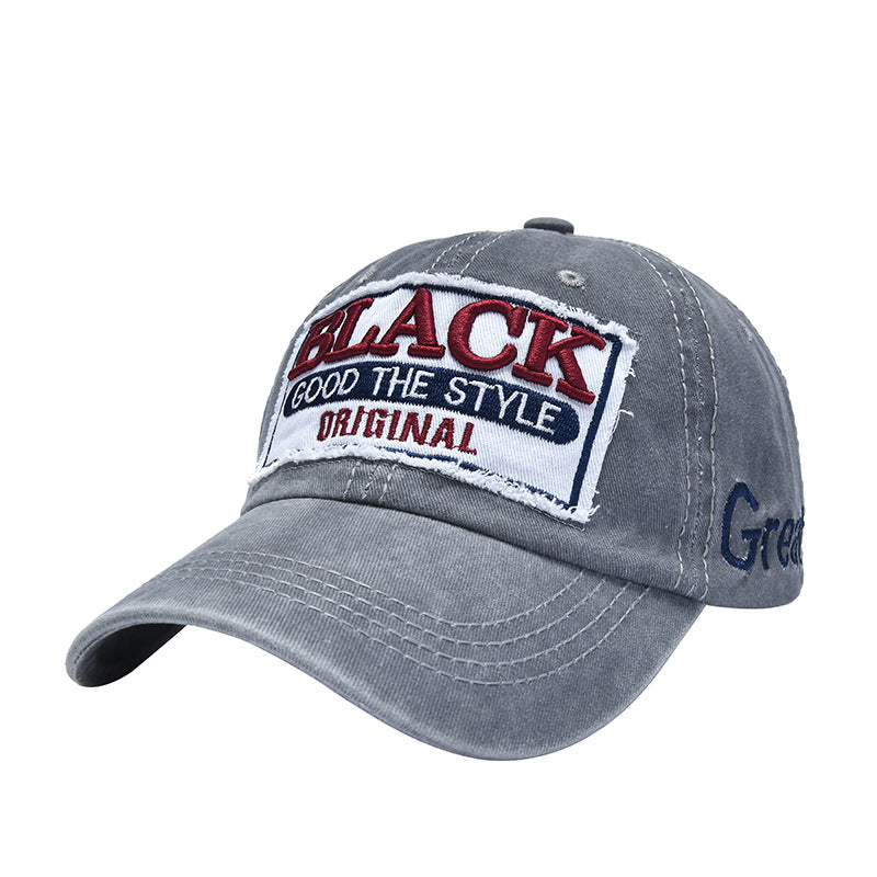 Wholesale Patch Large Letters Three-dimensional Embroidery Polyester Baseball Cap
