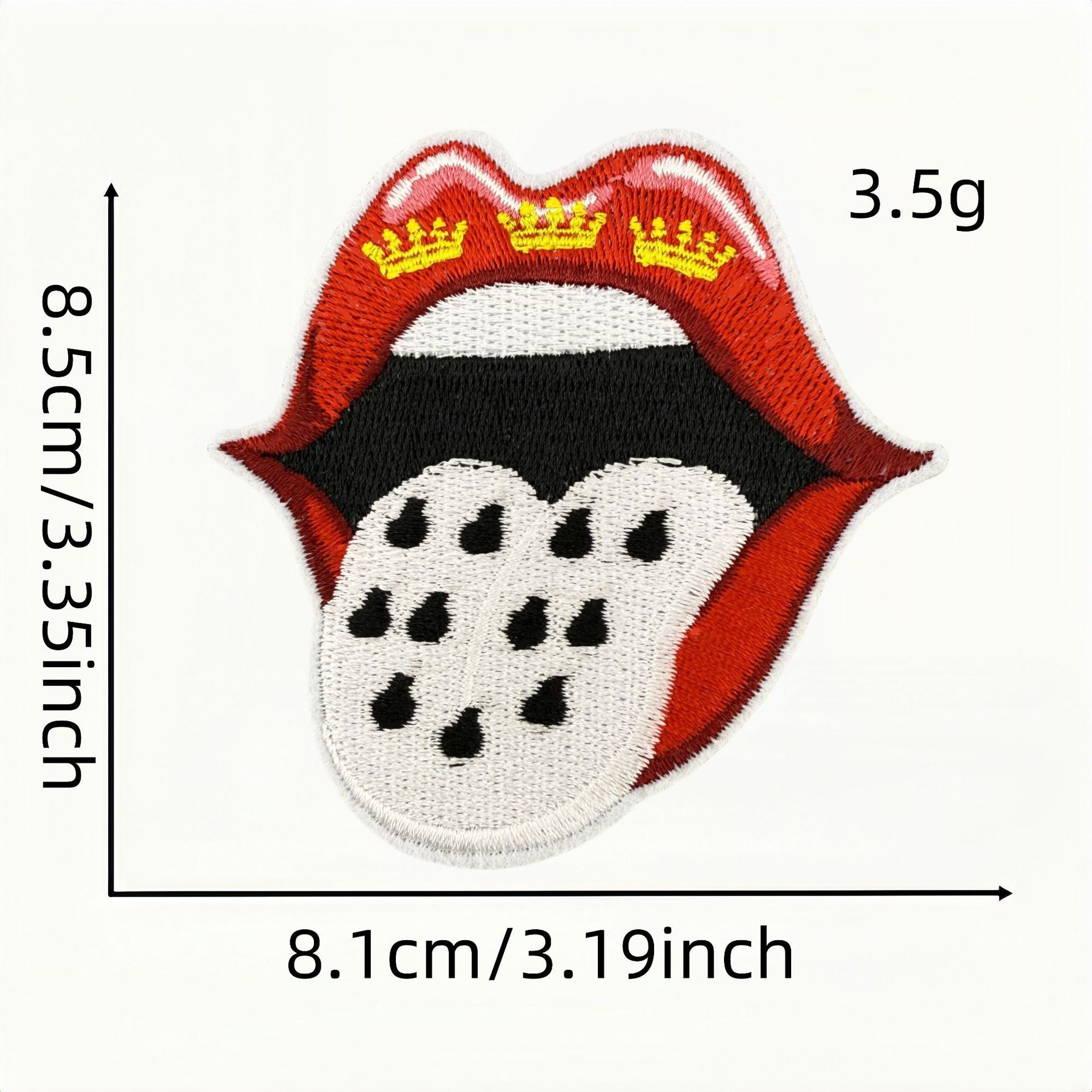 Wholesale Carnival cartoon red clown DIY patches