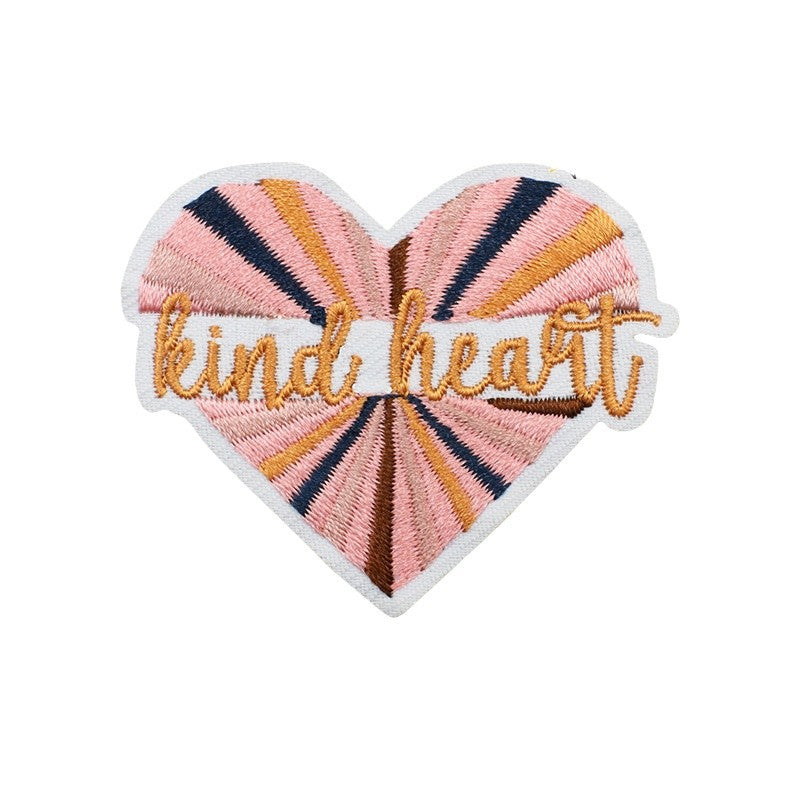 Wholesale Polyester Embroidered Patch Decorative Accent Inspirational Quote Love Yourself English Slogan Applique For Clothing Bags DIY Craft Stylish Fashion Accessory