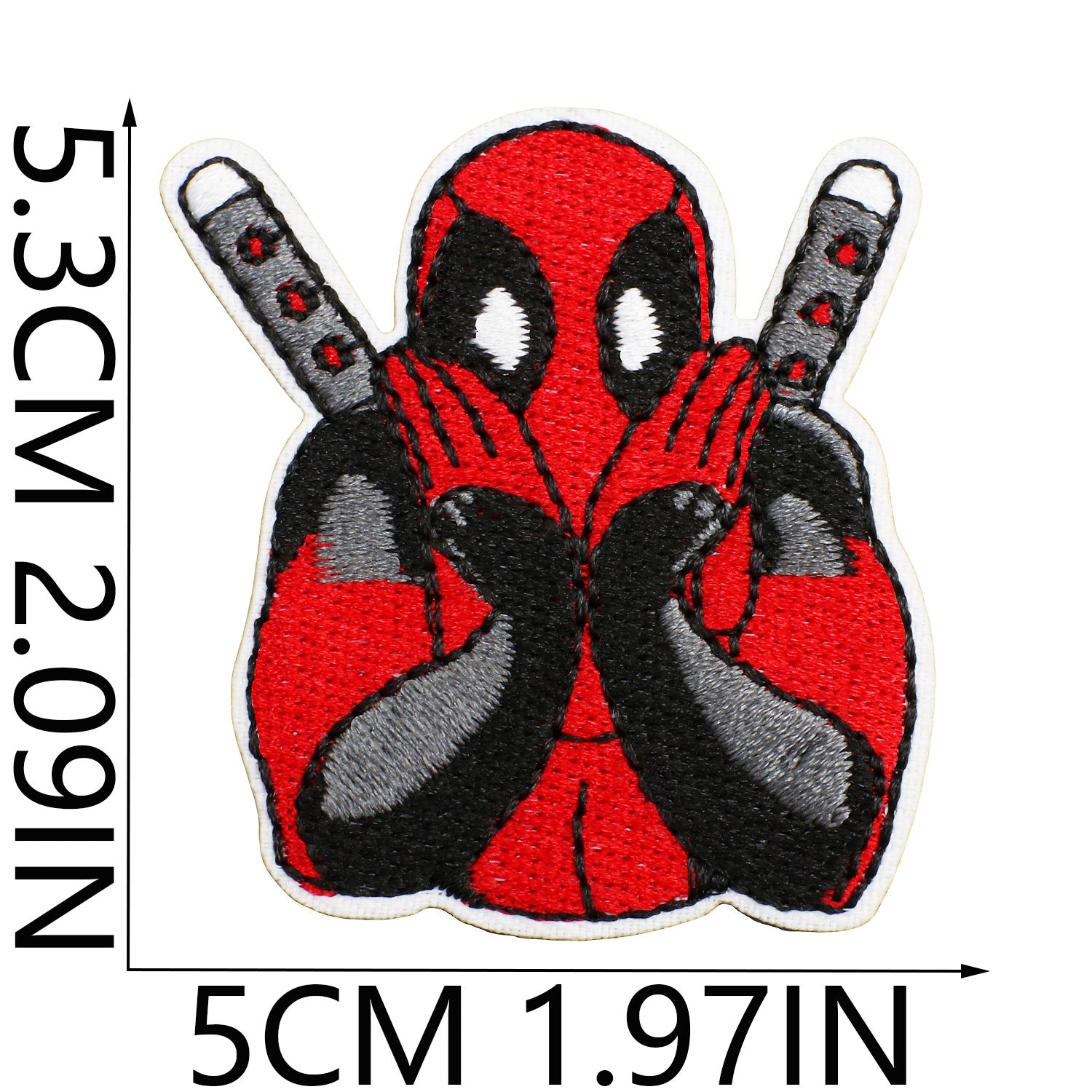 Wholesale Polyester Embroidered Ninja Cartoon Patch Iron On For Boys Clothing Casual DIY Decoration OLY Exclusive
