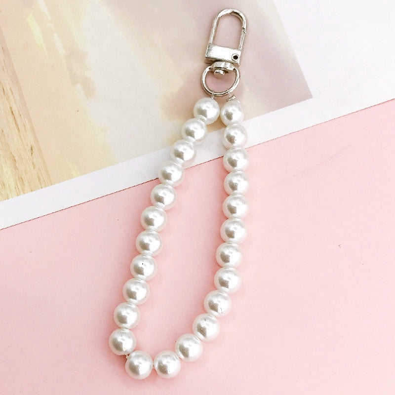 Wholesale Glass Pearl Pendants, Pentagram Pendant Chains, Mobile Phone Lanyards
