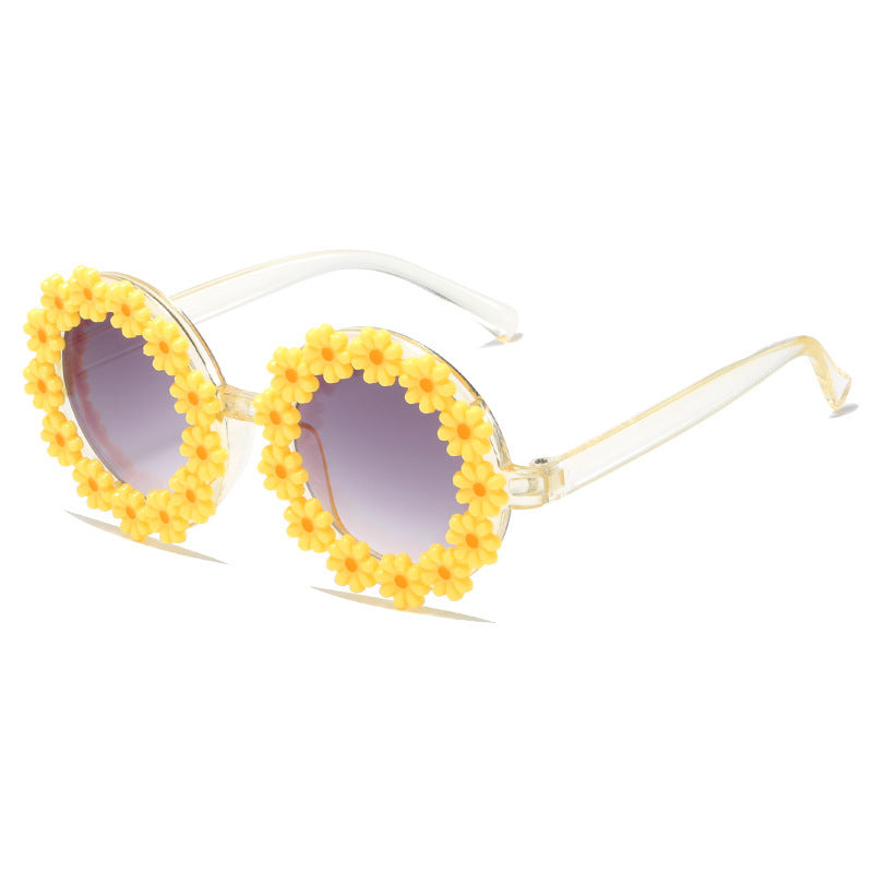 Wholesale Daisy Children's UV Protection PC Sunglasses