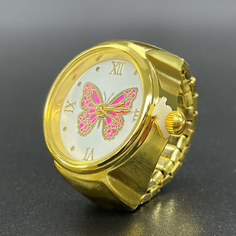 Wholesale 【Ring Watch】Mini Fashion Quartz Ring Watch