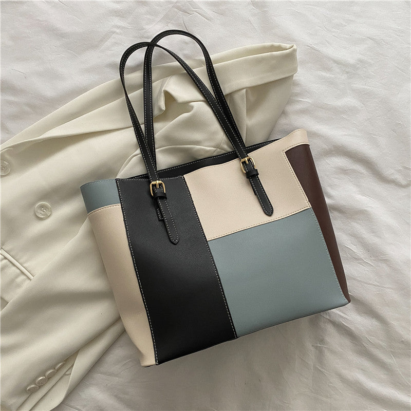 Wholesale large capacity tote bag women' s underarm bag trendy autumn portable