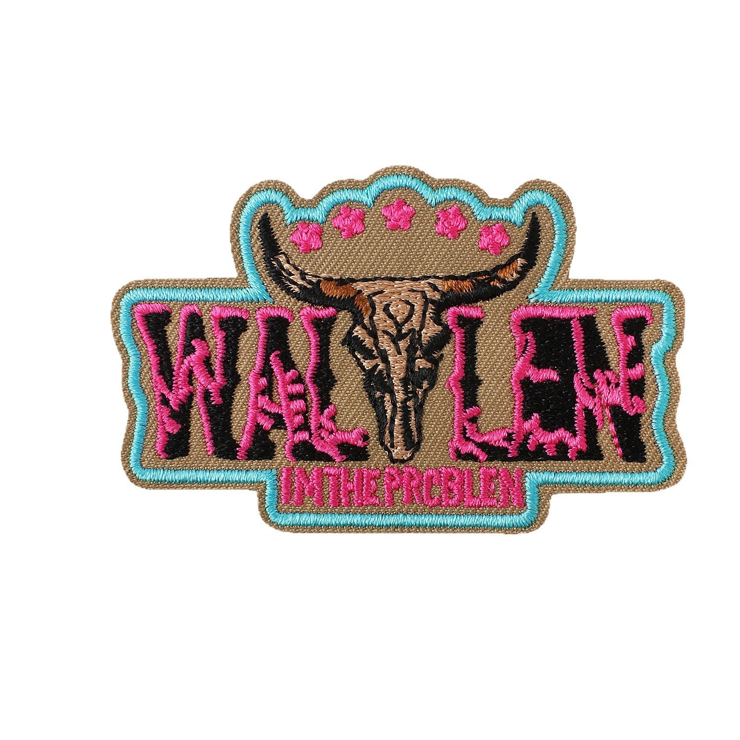 Wholesale Western Cowboy Cactus Embroidered Iron On Patches DIY et And Bag Crafts Boutique Resale