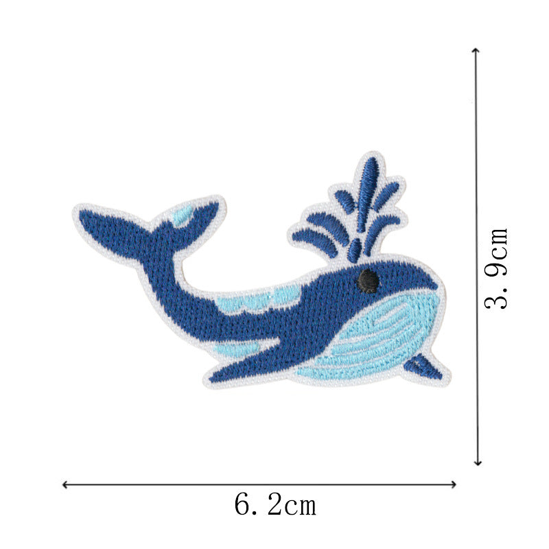 Wholesale Nautical Sailor Embroidered Iron On Patches 15 Piece Set Trendy Decorative Accessory For DIY Crafts Bags Towels Gift Resale