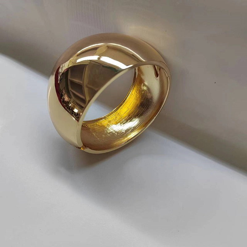 Wholesale Wide bracelet electroplated alloy personalized bracelet jewelry