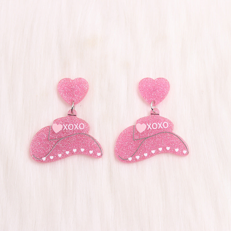 Wholesale Valentine's Day Sweaters, Hats, Acrylic Earrings