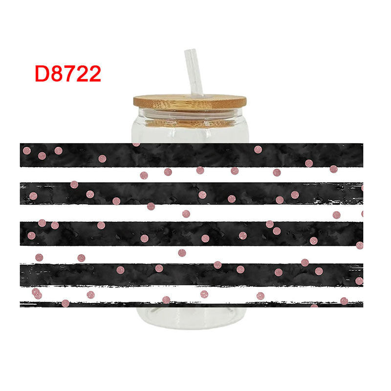 Wholesale Sun Moon Star Cluster Case 16oz Cup UV DTF Wraps