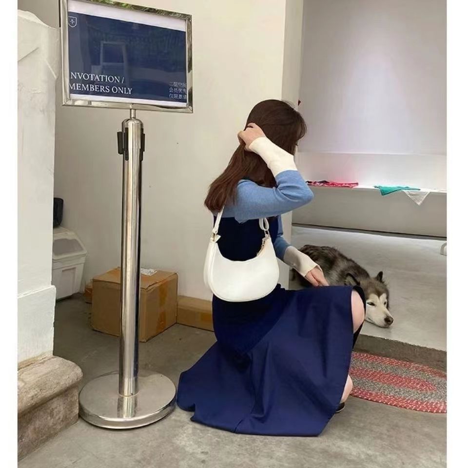 Wholesale Fashionable All-match Single Shoulder Underarm Crescent Bag